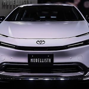 new PRIUS MODELLISTA ELEGANT ICE STYLE 新型プリウス モデリスタ エレガントアイス  スタイル - TAS2023 東京オートサロン2023