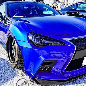 (4K)TOYOTA86 LEXUS FACE JDM VIPCAR ハチロクカスタム スタンスネーション群馬 - STANCENATION GUNMA 2020