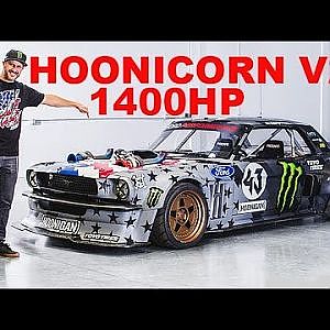 Ken Block's NEW 1400 HP Hoonigan Mustang! HOONICORN V2