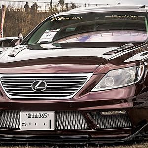 LEXUS LS460 TUNING レクサス LS 460 カスタム GTウイング - ドレフェス関西2021