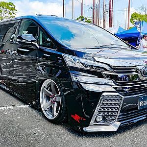 (HD)REFFECT TOYOTA 30 VELLFIRE modified リフェクト 30系ヴェルファイアカスタム - アルヴェルミーティング2018