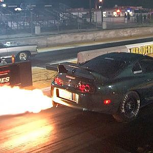 900hp FLAME THROWER Supra - YouTube