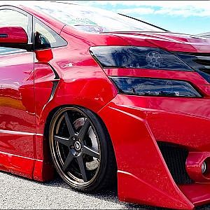 (4K)TOYOTA 20 VELLFIRE bodykit modified 20系ヴェルファイア カスタム ドレスアップ - スーパーカーニバル2018