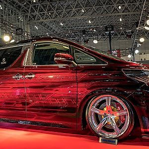ROHAN RED GHOST ALPHARD TAS2022 -  レッド ゴースト アルファード グラインダータトゥ 東京オートサロン2022