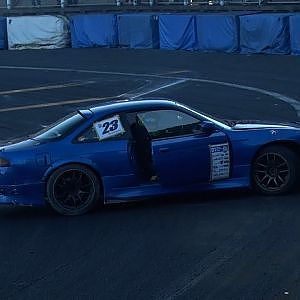 D1 CENTRAL DIVISIONAL MOBARA　追走　郡司 雅之選手（SILVIA　S14）※イベント模様はvideo option youtubeにて公開中！