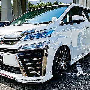 (HD)ALPINE STYLE TOYOTA 30 VELLFIRE modified アルパインスタイル 30系ヴェルファイアカスタム - アルヴェルミーティング2018
