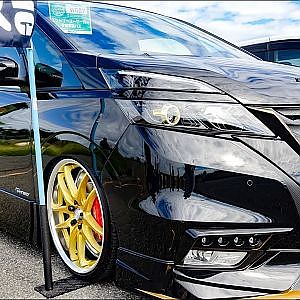 (4K)NISSAN SERENA HIGHWAY STAR C27 日産セレナ ハイウェイスター C27 - スーパーカーニバル2018