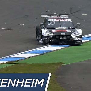 Rast's car almost unrecognizable - DTM Hockenheim 2017