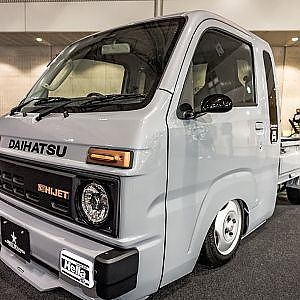 JET GOGO DAIHATSU HIJET TRUCK JAMBO FRONT FACE KIT TAS2022 - 500系ハイゼットトラック&ジャンボ用フロントフェイスキット