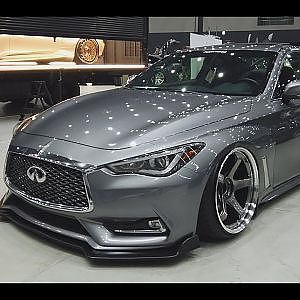 Infiniti Q60S stance - WEKFEST JAPAN 2024