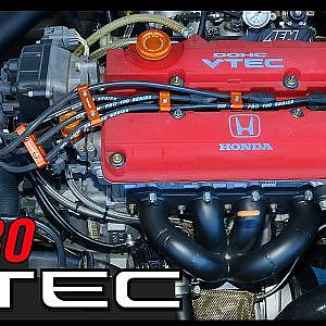 VTEC turbo street Honda Civic - YouTube