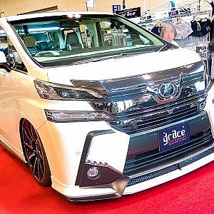 (4K)grace TOYOTA 30 VELLFIRE custom グレース・30系ヴェルファイアカスタム - 名古屋オートトレンド2017