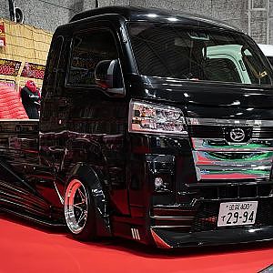 DAIHATSU HIJET TRUCK custom はろーすぺしゃる ビリキーノスペシャル ハイゼットトラック カスタム OAM2024 - 大阪オートメッセ2024
