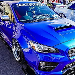 (4K)SUBARU WRX STi JDM modified スタンスネーション群馬 - STANCENATION GUNMA 2020