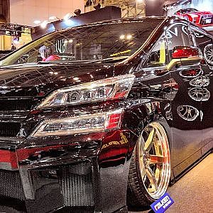 (4K)KUHL×ROHAN GHOST RED VELLFIRE クールレーシング×ローハン ゴースト レッド ヴェルファイア - TOKYO AUTO SALON 2020