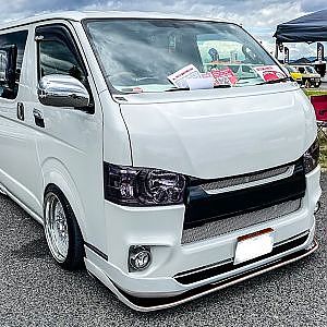 TOYOTA HIACE customized bodykit SBM Osaka2021 - SBM大阪2021 ハイエース エアロ カスタム