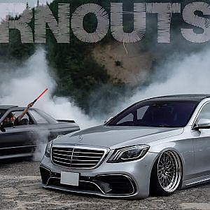 MORATORIUM Burnouts Buttle pure Exhaust Sound - 低床モラトリアム 2025 スモークキング バーンナウト