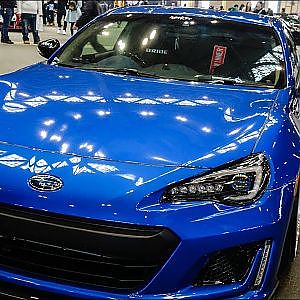 (4K)SUBARU BRZ modified スバルBRZカスタム - NAGOYA AUTO TREND 2019
