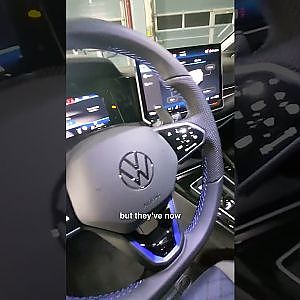 A light up badge, better buttons and more power - the new Mk8.5 VW Golf R #carthrottle #shorts rts