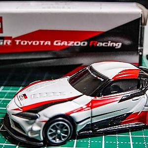 TOMICA TAKARA TOMY TOYOTA GAZOO Racing GR Supra Racing Concept - トミカ 非売品 GR スープラ レーシングコンセプト ミニカー