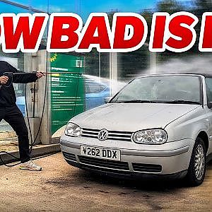 How Waterproof Is My Cheap VW Golf Cabriolet?