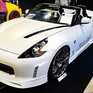 (4K)FUJIMURA AUTO NISSAN Z34 FAIRLADY Z custom フジムラオート 日産フェアレディZ34カスタム - 名古屋オートトレンド2018