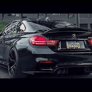 Gangsta W204 AMG C63 and BMW M4 F82