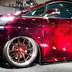 (4K)KUHL PREMIUM TOYOTA 30 VELLFIRE クールプレミアム 30系ヴェルファイア カスタム - TOKYO AUTO SALON 2019
