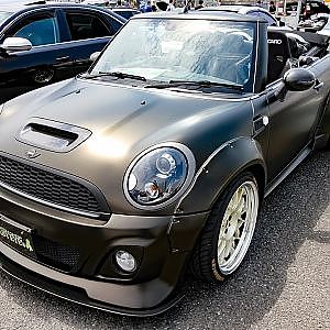 (HD)LIBERTY WALK Babyeyes BMW MINI monster custom BMWミニモンスターカスタム - スーパーカーニバル2017・お台場