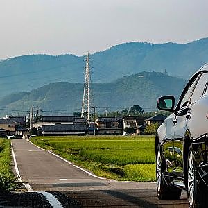 シーマハイブリッド VIP Y51 走行シーン - NISSAN Y51 CIMA HYBRID driving DJI OSMO POKET