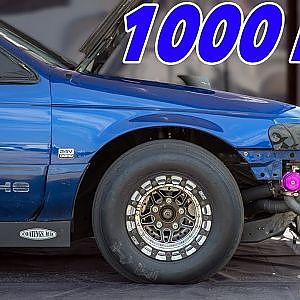 He created the worlds only 1,000HP Ford Taurus SHO!