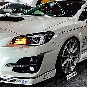 (4K)ROWEN SUBARU LEVORG LATE MODEL ローエン・スバル レヴォーグカスタム - 東京オートサロン2018