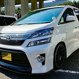 (HD)AVEST Vertical Arrow30 VELLFIRE bodykit アヴェスト 30系ヴェルファイアカスタム - アルヴェルミーティング2018