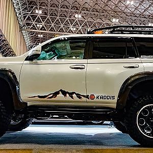 (4K)KADDIS XTREME PRADO150 LANDCRUISER ランドクルーザープラド リフトアップ  - TOKYO AUTO SALON 2019