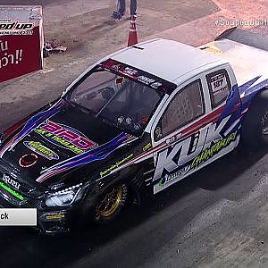 Qualify Day3 : Pro Truck -Run3 No.187 ธนพล ชูเจริญผล/ECU Shop , ม.เจริญท่อไอเสีย,โน๊ต&นัท Usecar,