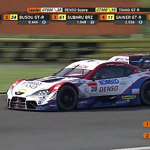 富士決勝ダイジェスト GT500 上位2台のペナルティにより、3位チェッカーのARTA NSX-GTが優勝！