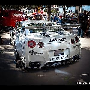 Nissan GTR  R35 Customized by Liberty Walk Japan