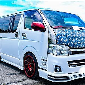 (HD)TOYOTA 200 HIACE SUPER GL VIPSTYLE custom 200系ハイエース スーパーGLカスタム - SBM大阪2018