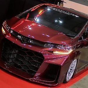 CRYSTALEYE ALPHARD TAS2024 - クリスタルアイ アルファード 東京国際カスタムカーコンテスト 2024 ドレスアップ・ミニバン/ワゴン部門 最優秀賞