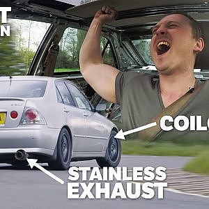 How Much Faster Is My IS 200 Track Car With Coilovers, Full Exhaust System & Weight Reduction?