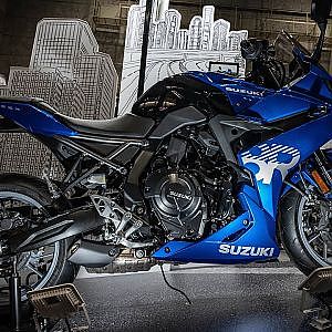 SUZUKI GSR-8R 2024 Osaka Motor Cycle Show 2024 - スズキ GSR 8R 大阪モーターサイクルショー2024