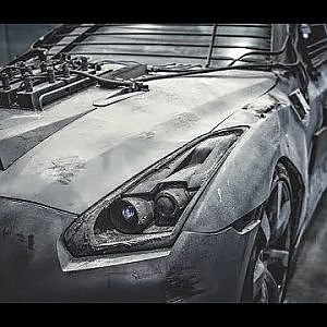 Godzilla GT-R R35 ELYSIUM Liberty Walk / Walking Death