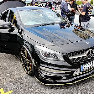 (HD)Piecha Design Mercedes CLA GT-R Unveiled メルセデスCLAカスタム - スーパーカーニバル2017・お台場