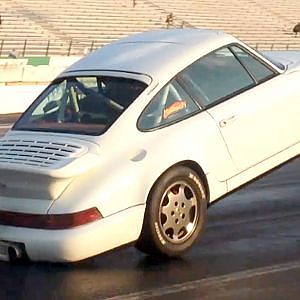 BIG Porsche Wheelie Bumper Stand! - YouTube